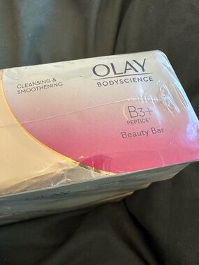Set of 8: OLAY BodyScience B3+Peptide Beauty Bar - Cleansing/Smoothening